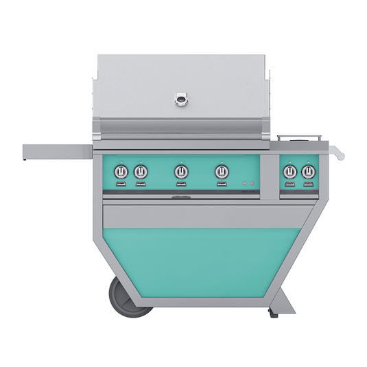 Hestan 36" 3 Trellis, Rotisserie | Luxury Grill