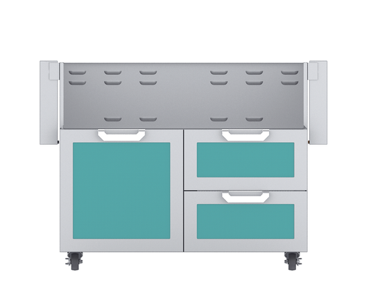 Hestan Double Drawer and Door Cart | Grill Cart