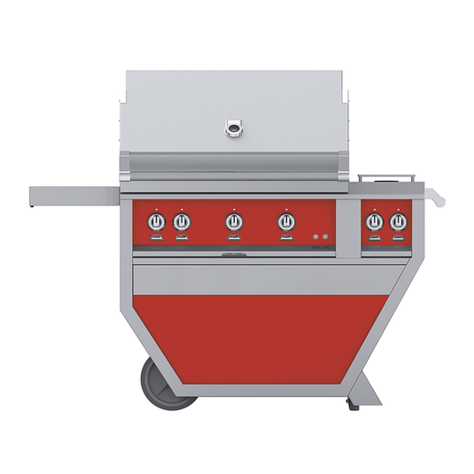 Hestan 36" 3 Sear, Rotisserie | Luxury Grill