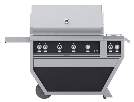 Hestan 42" 3 Trellis, 1 Sear, Rotisserie | Luxury Grill