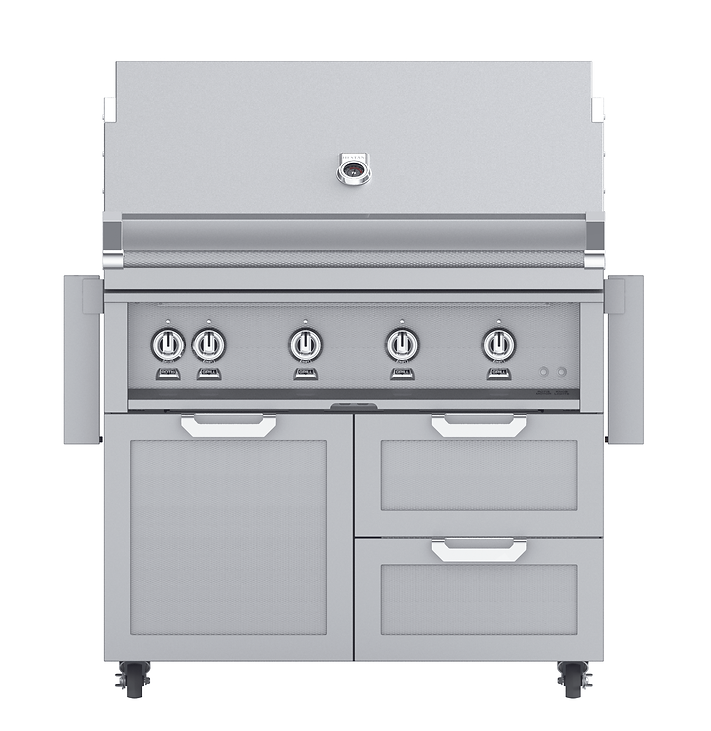 Load image into Gallery viewer, Hestan Double Drawer and Door Cart | Grill Cart
