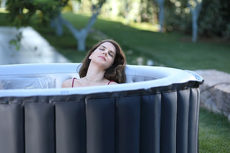 Load image into Gallery viewer, Silver Cloud | Inflatable Hot Tub
