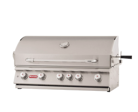 Brahma - 5 Burner Stainless Steel Built-In Gas Grill