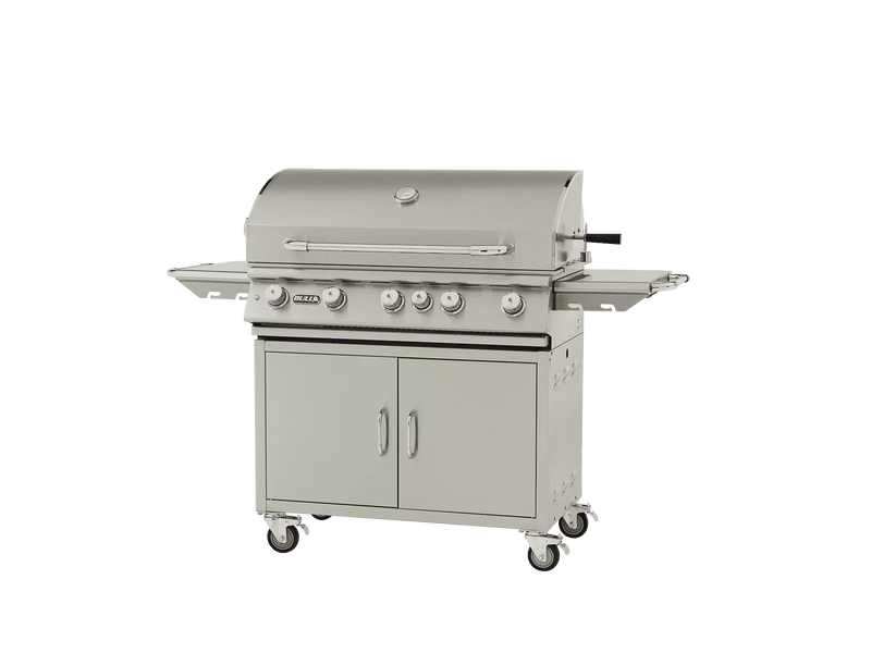 Load image into Gallery viewer, Brahma Cart - 5 Burner Stainless Steel Gas Barbecue
