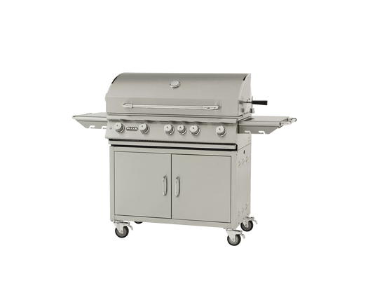 Brahma Cart - 5 Burner Stainless Steel Gas Barbecue