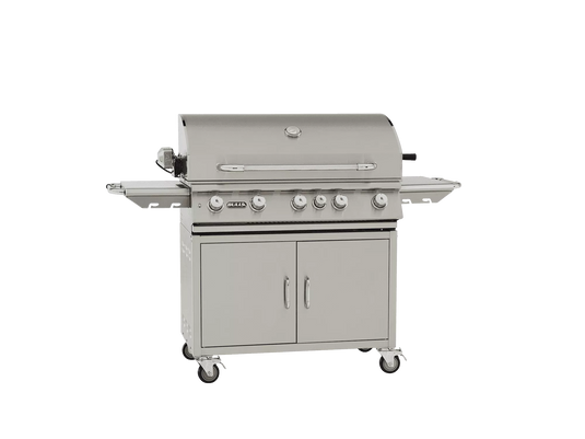 Brahma Cart - 5 Burner Stainless Steel Gas Barbecue