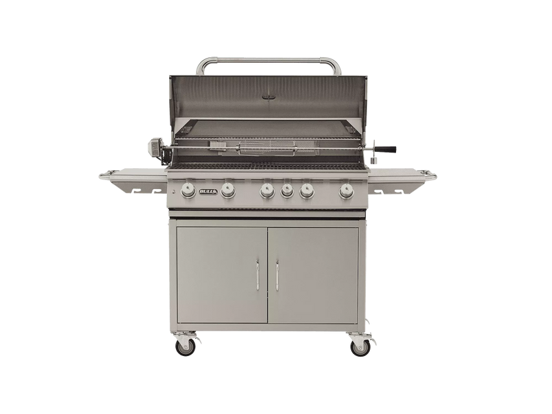 Load image into Gallery viewer, Brahma Cart - 5 Burner Stainless Steel Gas Barbecue
