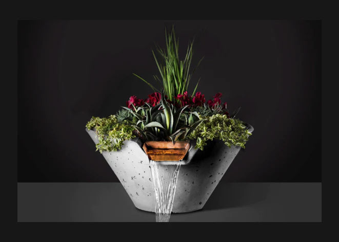 Load image into Gallery viewer, Cascade (Conical) | Plant &amp; Water Bowl
