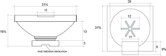 Prism Hardscapes Ibiza | Fire & Water Bowl