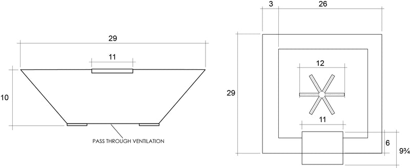 Load image into Gallery viewer, Lombard-P | Fire &amp; Water Bowl
