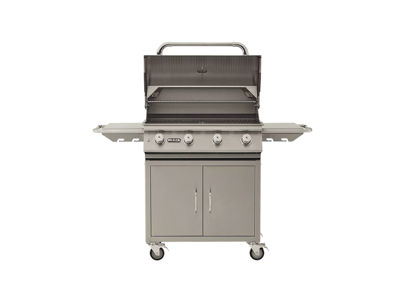 Load image into Gallery viewer, Lonestar Cart - 4 Burner Stainless Steel Gas Barbecue
