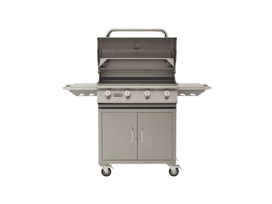 Lonestar Cart - 4 Burner Stainless Steel Gas Barbecue