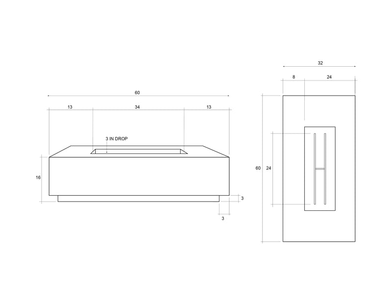 Load image into Gallery viewer, Prism Hardscapes Tavola 8 | Fire Table
